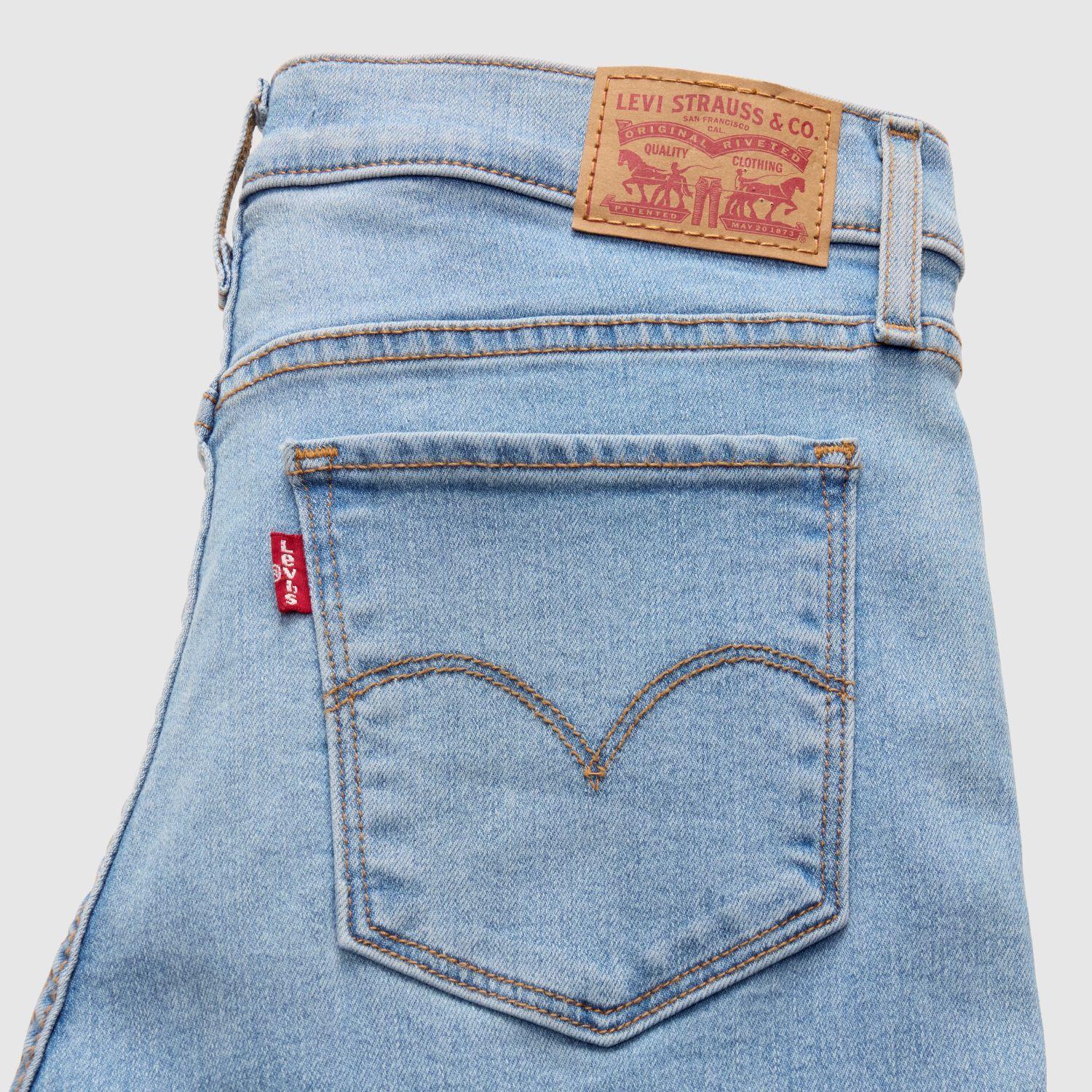 Jeans Mujer 314 Shaping Straight Celeste Levis 19631-0302-3