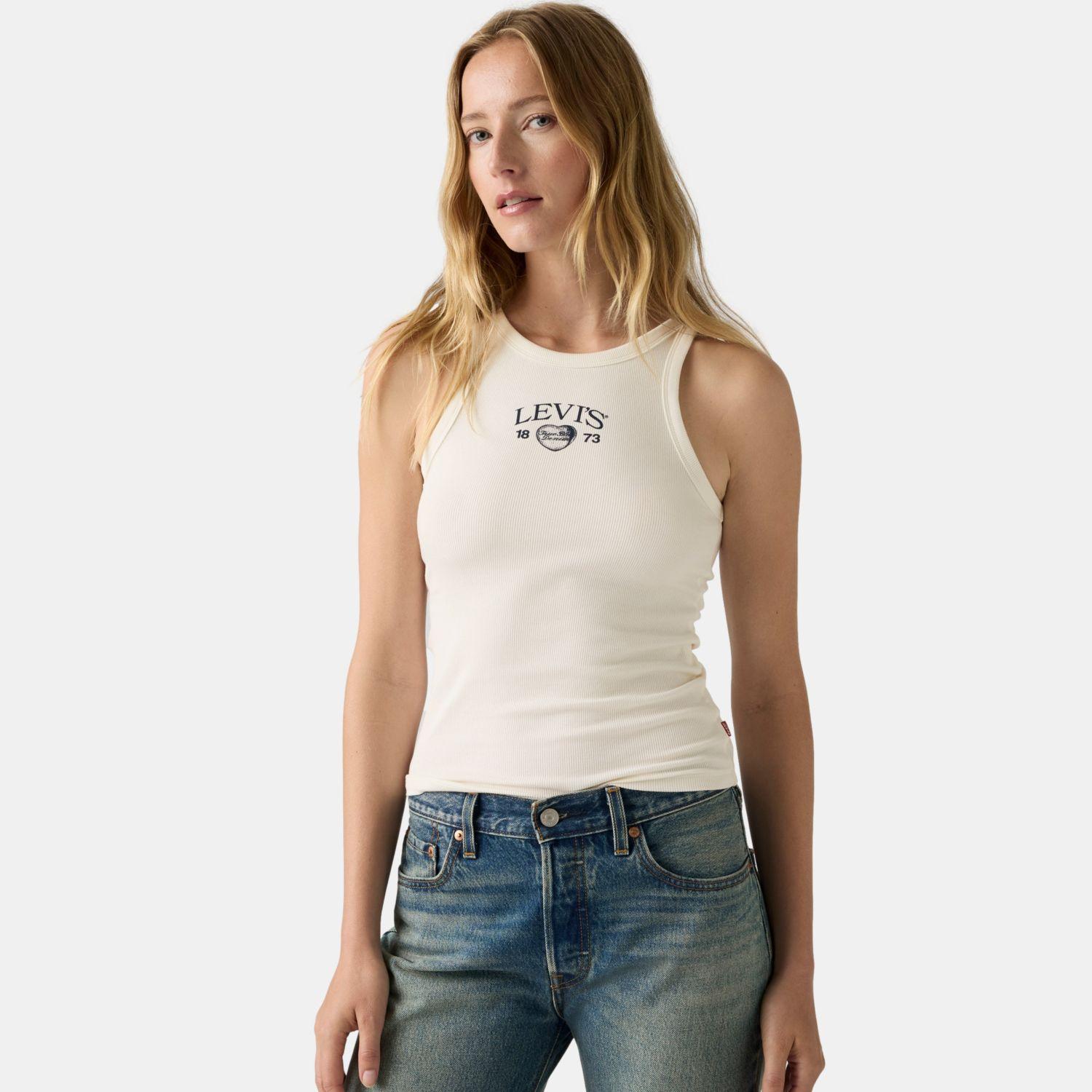 Polera Mujer Gr Hayes Racer Tank Crema Levis 008CS-0000-2