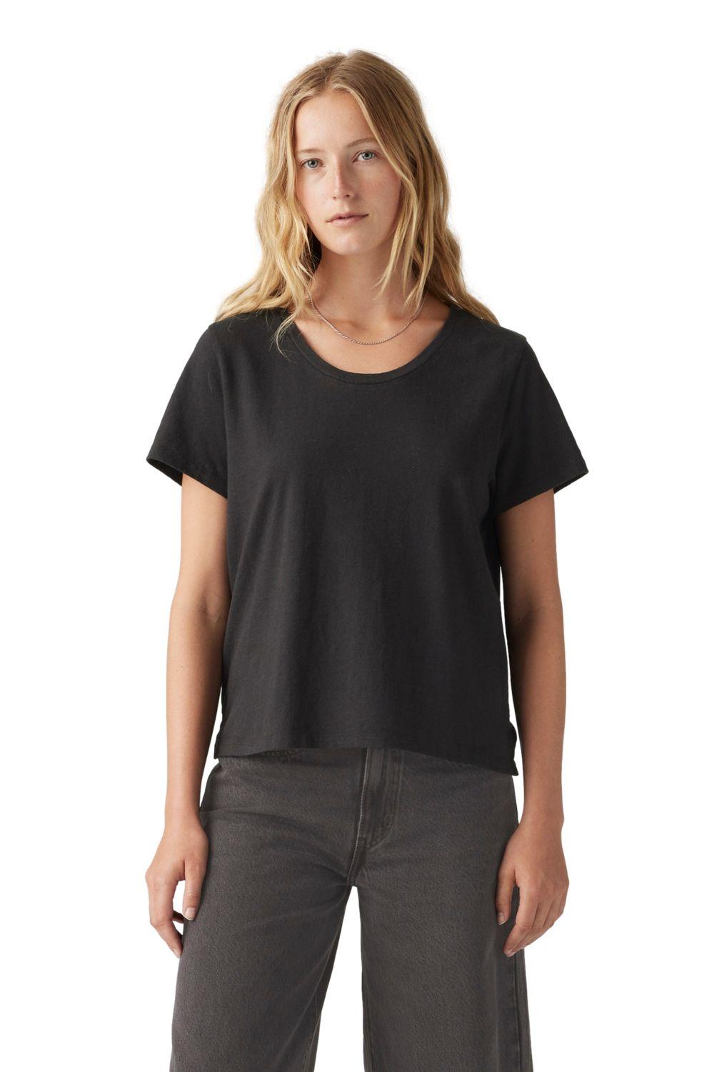 Polera Mujer Bridget Ss Tee Negro Levis 001HG-0000-0
