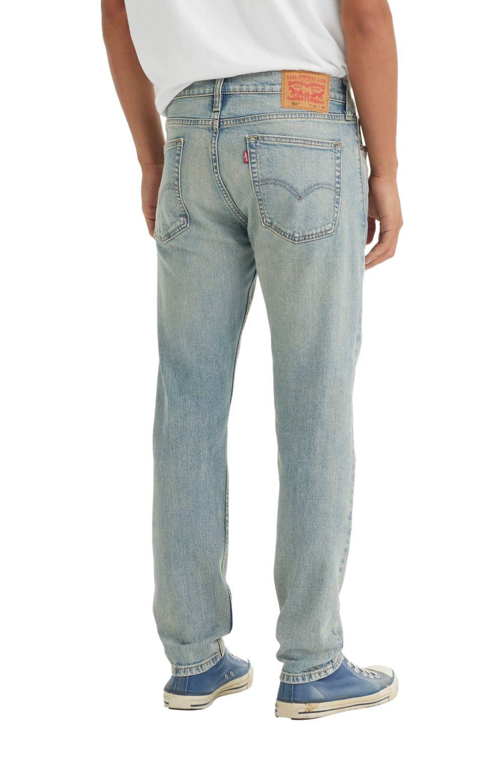 Jeans Hombre 510 Skinny Celeste Levis 05510-1351-2