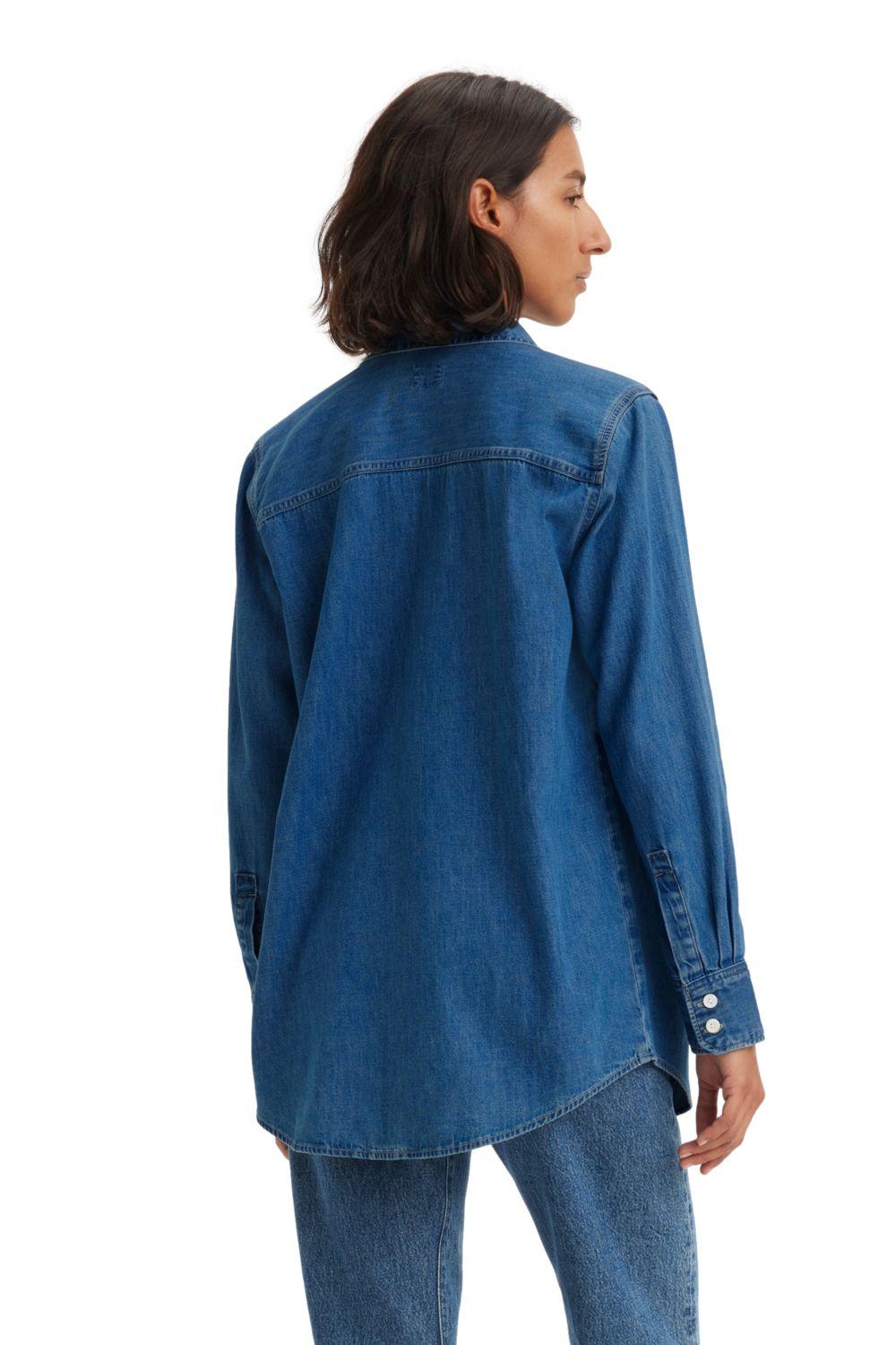 Camisa Mujer Hasina Tunic Azul Levis A3372-0013-2