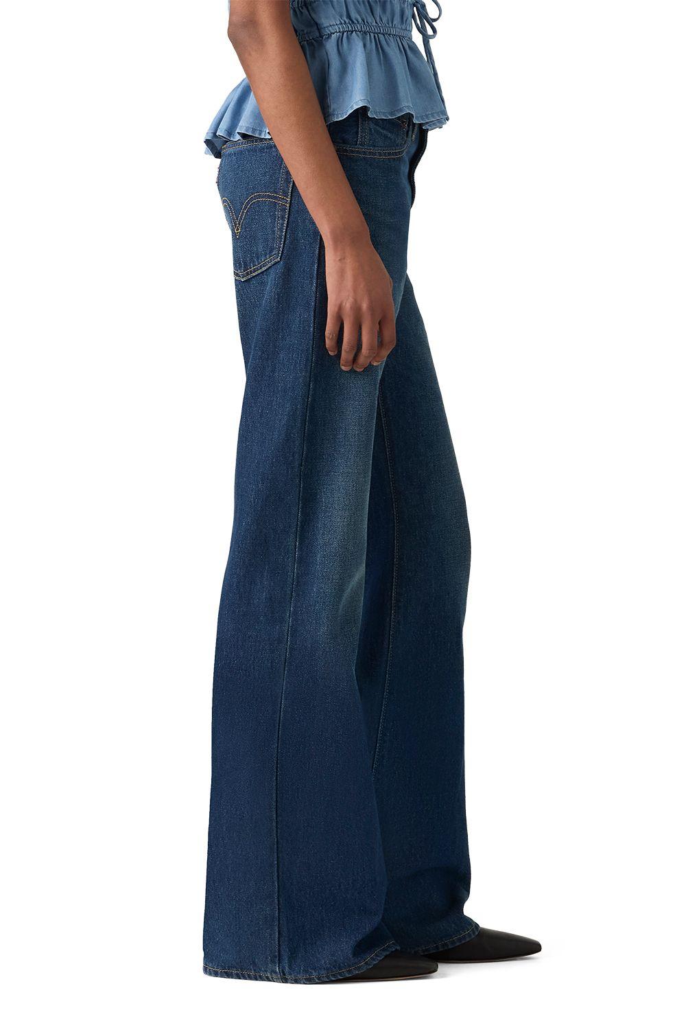 Jeans Mujer Middy Loose Boot Azul Levis 006D1-0001-1