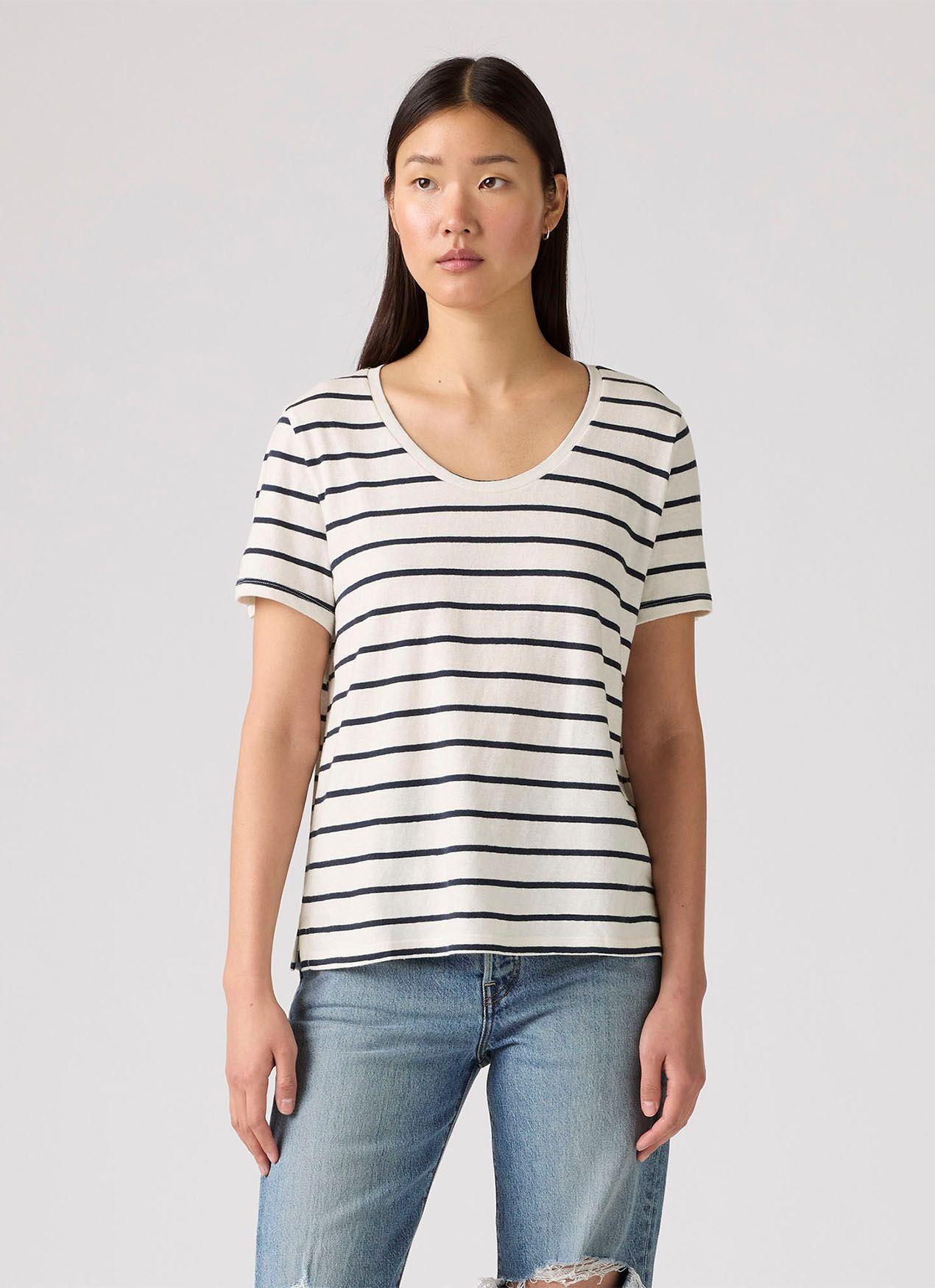 Polera Mujer Bridget Ss Tee Beige Levis 001HG-0003-0