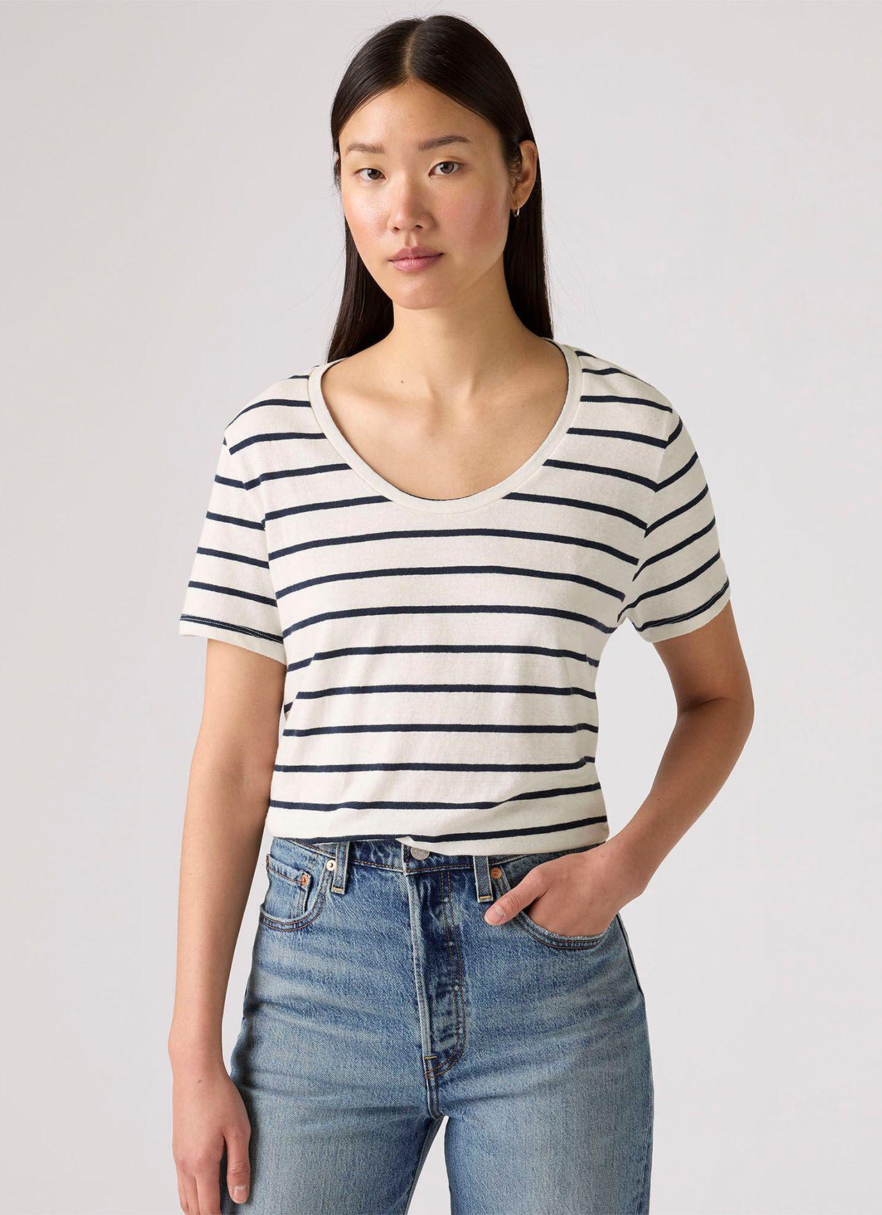Polera Mujer Bridget Ss Tee Beige Levis 001HG-0003-2