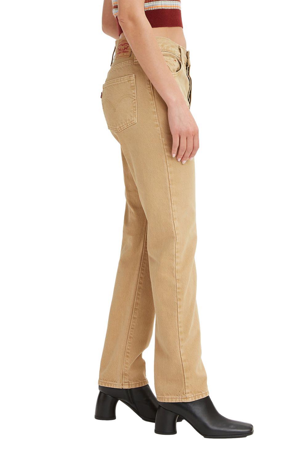 Jeans Mujer 501 Café Levis 12501-0405-1