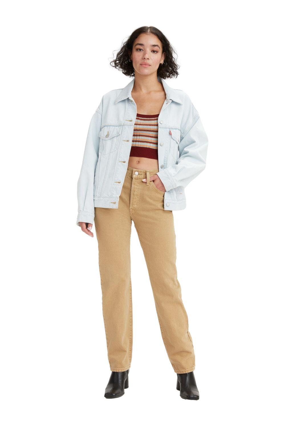 Jeans Mujer 501 Café Levis 12501-0405-3