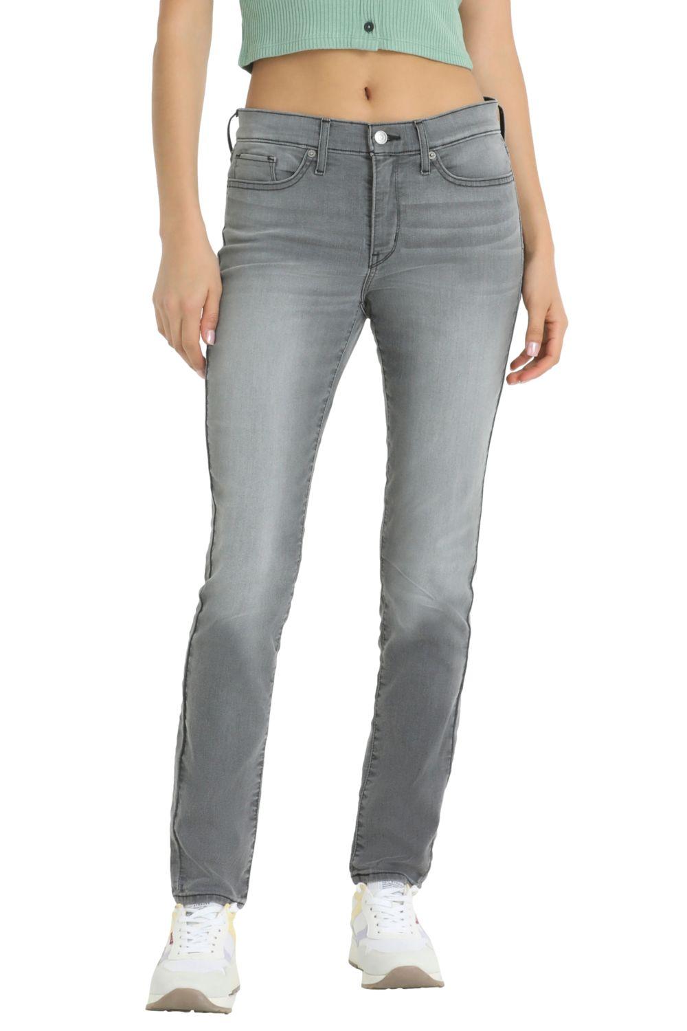 Jeans Mujer 311 Shaping Skinny Gris Levis 19626-0528-0