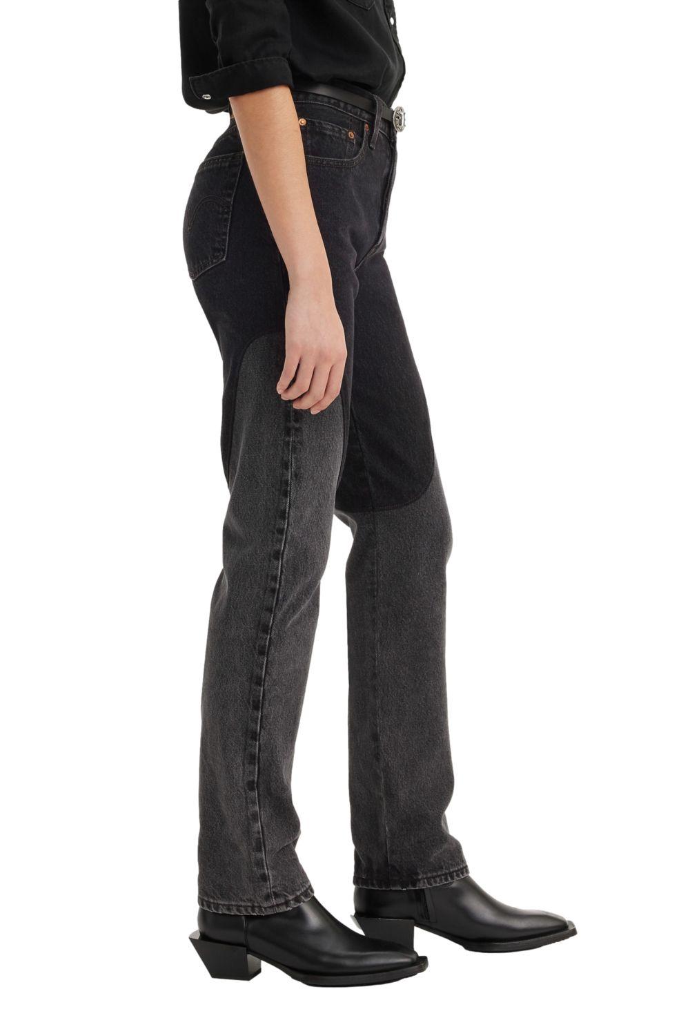 Jeans Mujer 501 Original Chaps Negro Levis A7501-0000-1