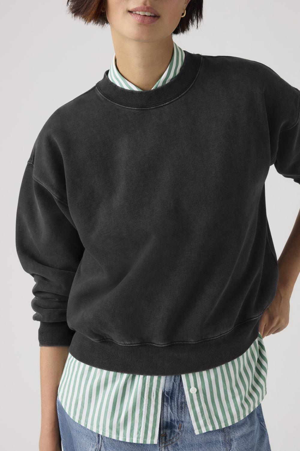 Polerón Mujer Vintage Boxy Negro Levis 005I9-0009-3