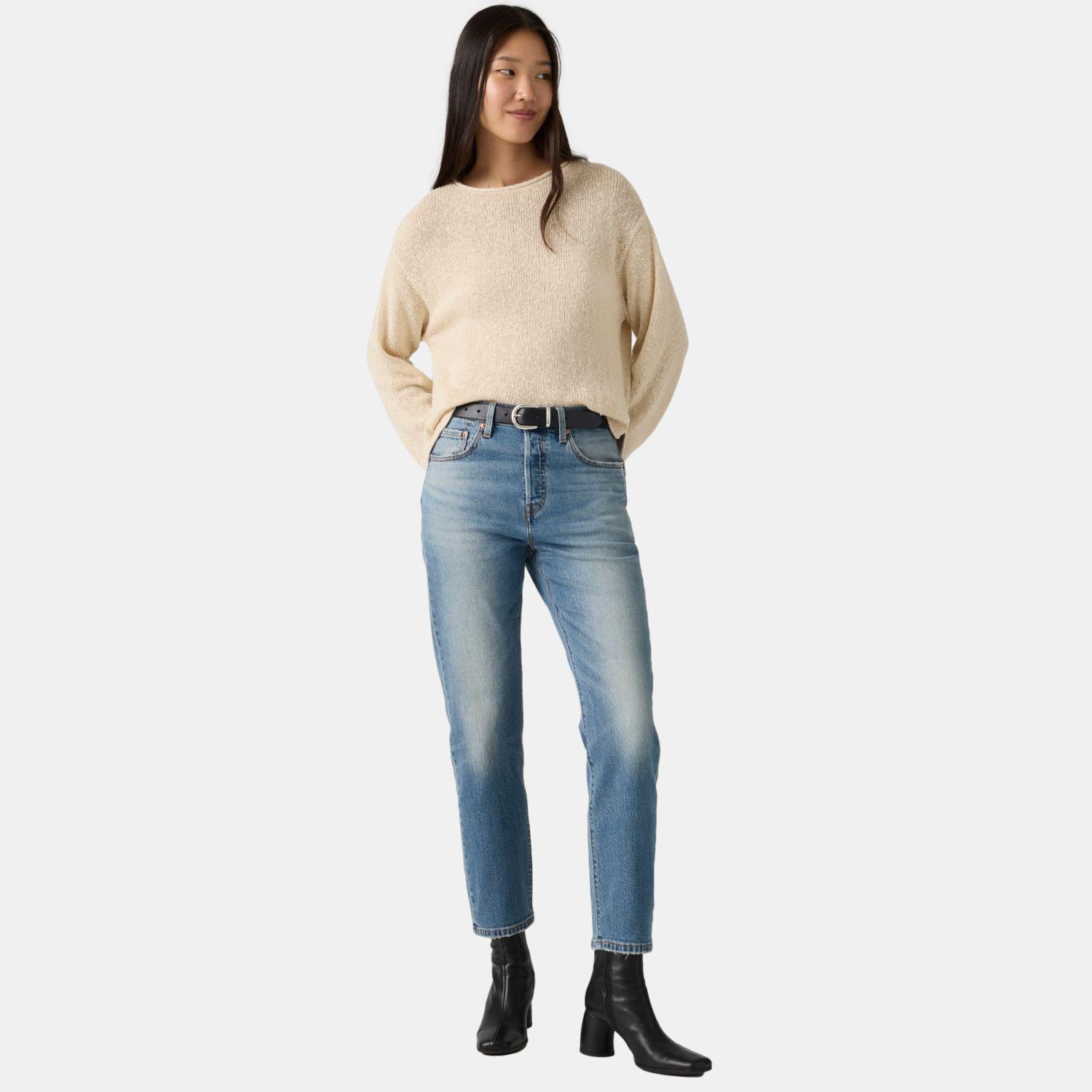 Jeans Mujer 501 Crop Lightweight Azul Levis A8746-0005-1