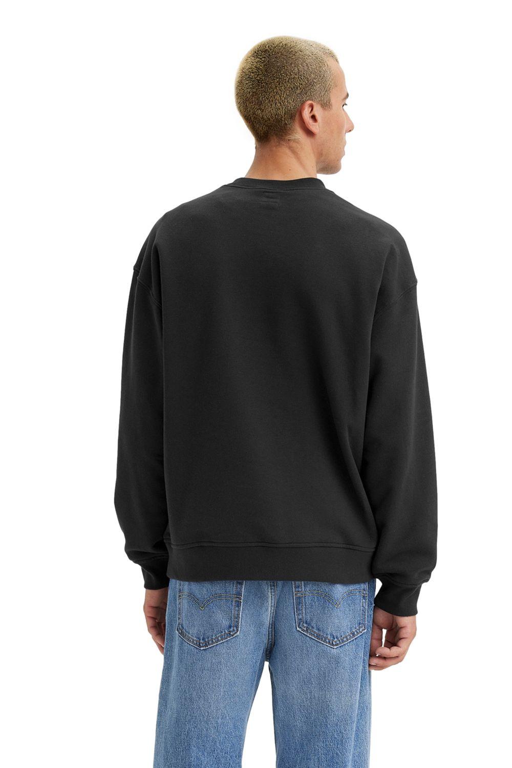 Polerón Hombre Relaxed Baby Tab Crew Negro Levis A4230-0023-1