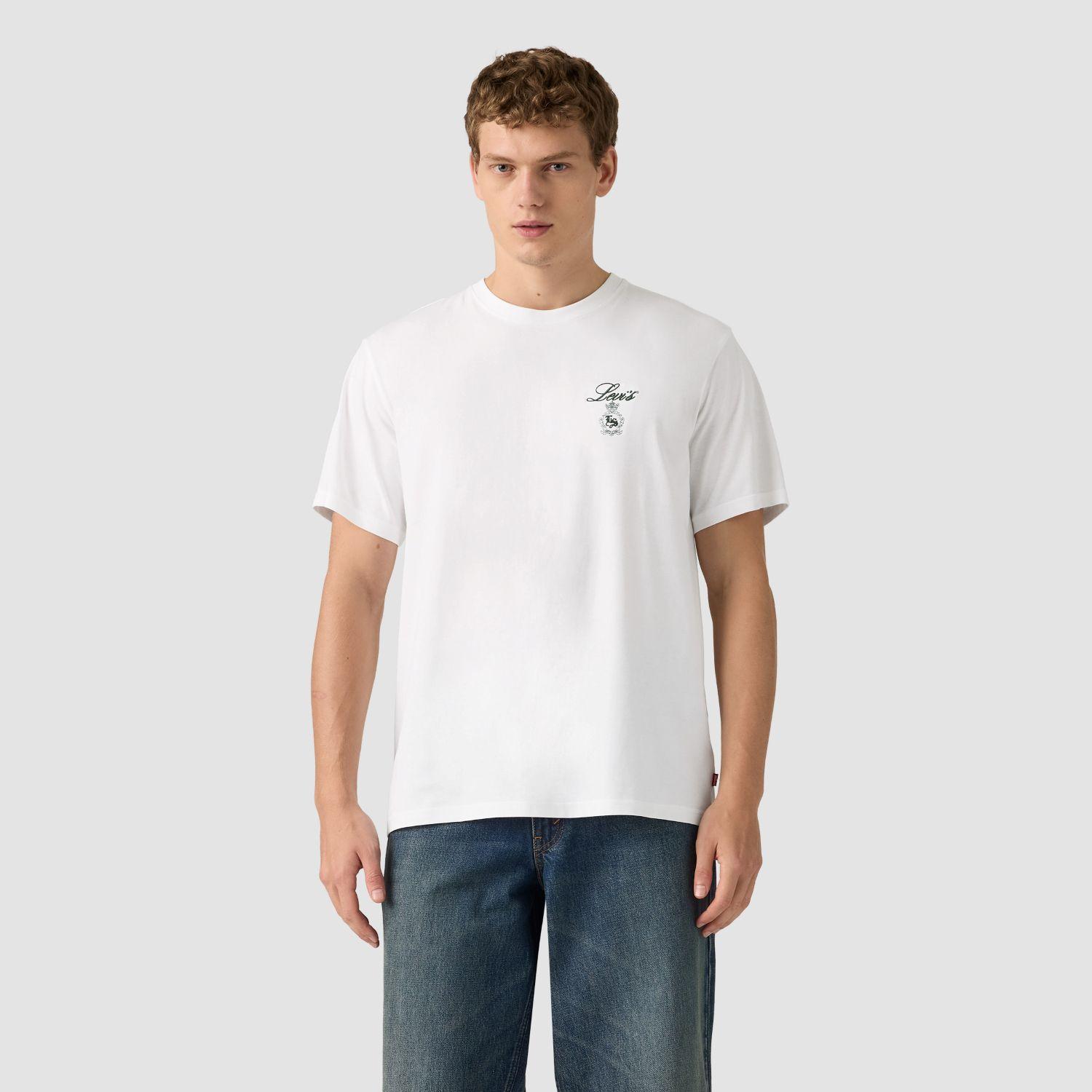 Polera Hombre Ss Relaxed Fit Tee Blanco Levis 16143-2444-0