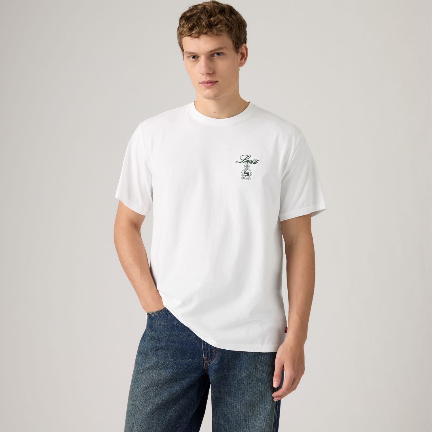 Polera Hombre Ss Relaxed Fit Tee Blanco Levis 16143-2444-1