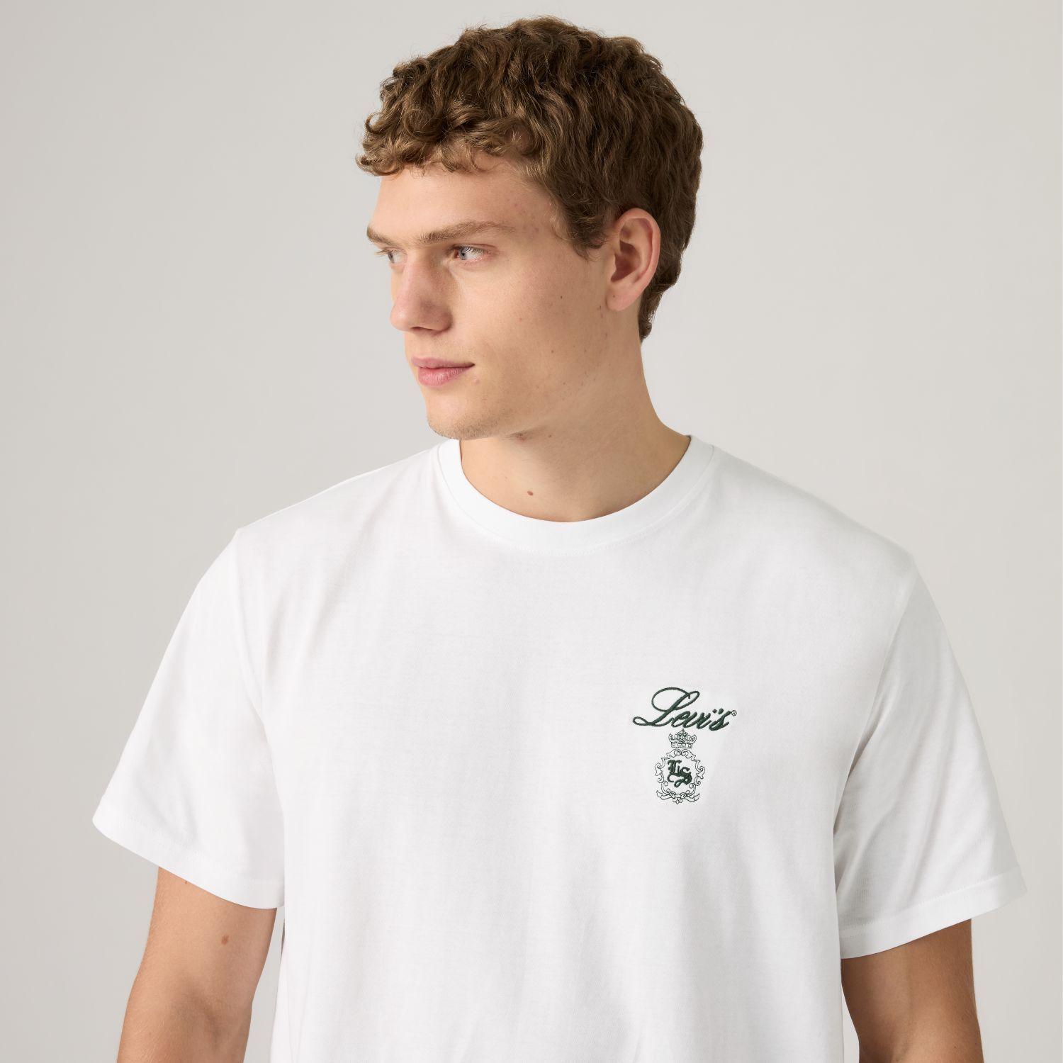 Polera Hombre Ss Relaxed Fit Tee Blanco Levis 16143-2444-3