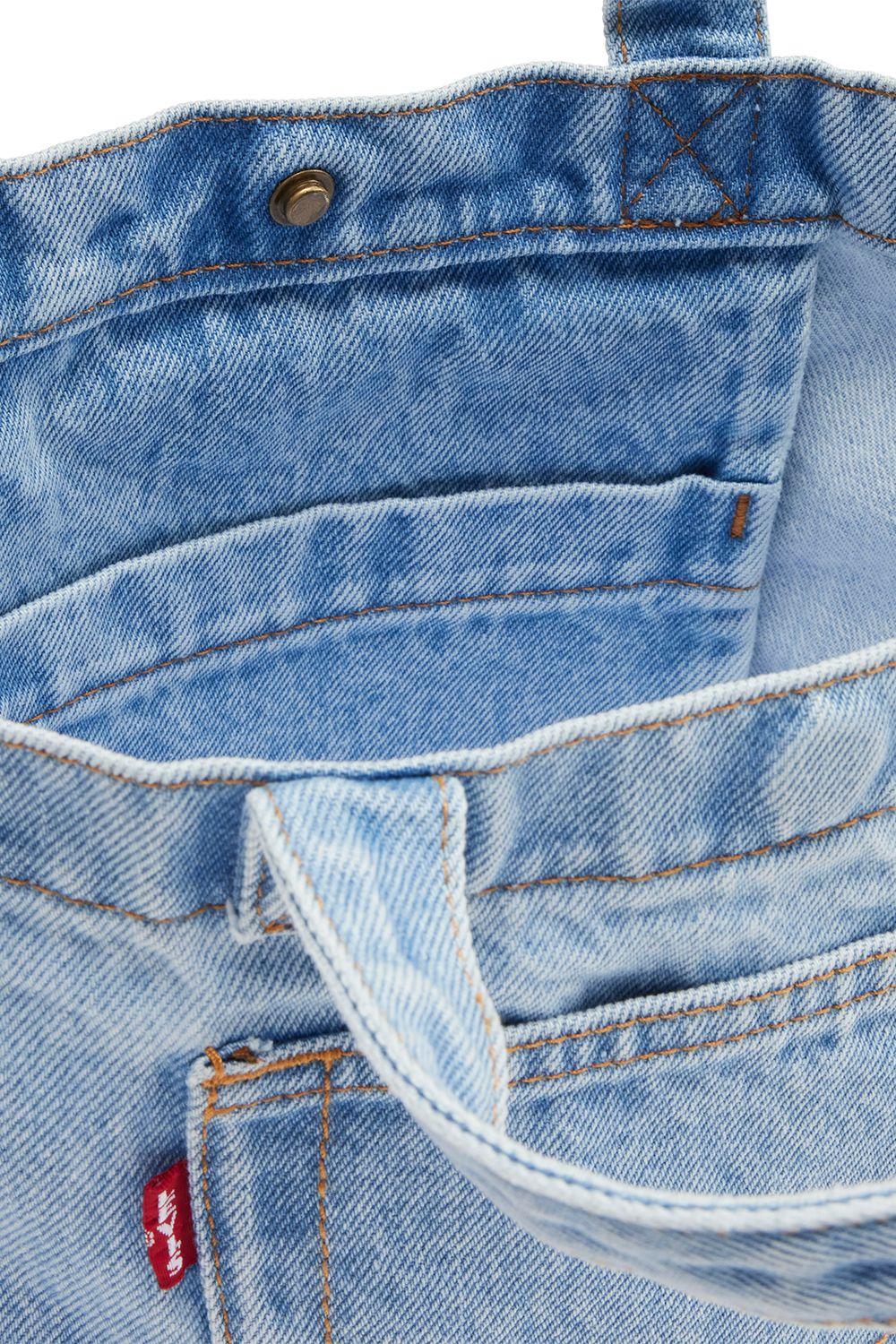 Bolso Mujer Mini Back Pocket Tote Celeste Levis 005FW-0003-4