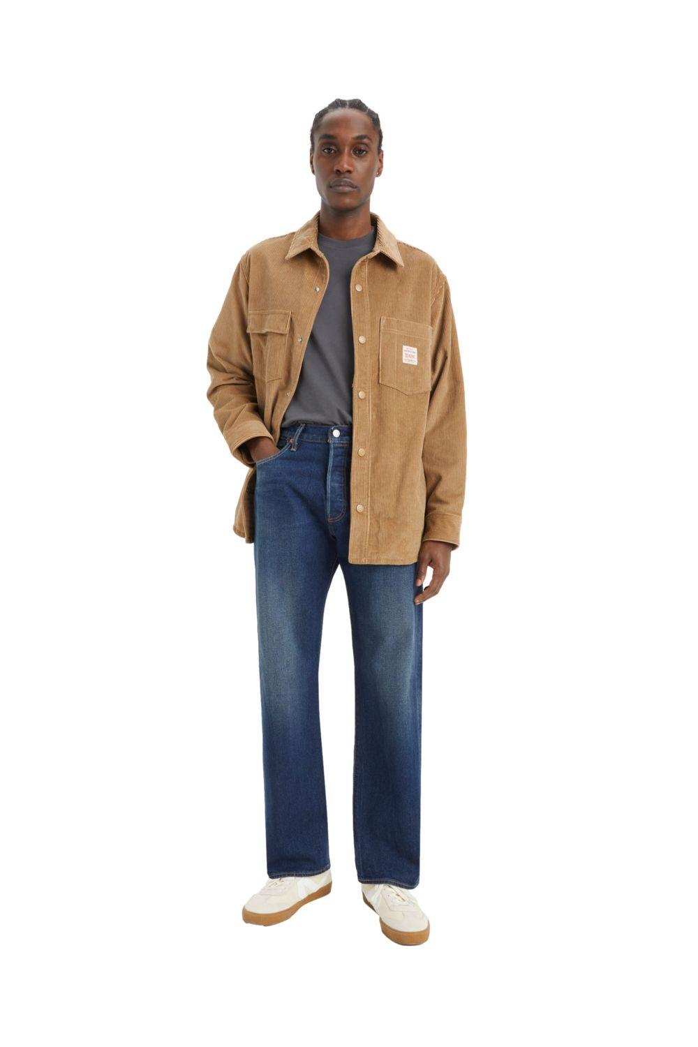 Jeans Hombre 501 Original Azul Levis 00501-3604-3