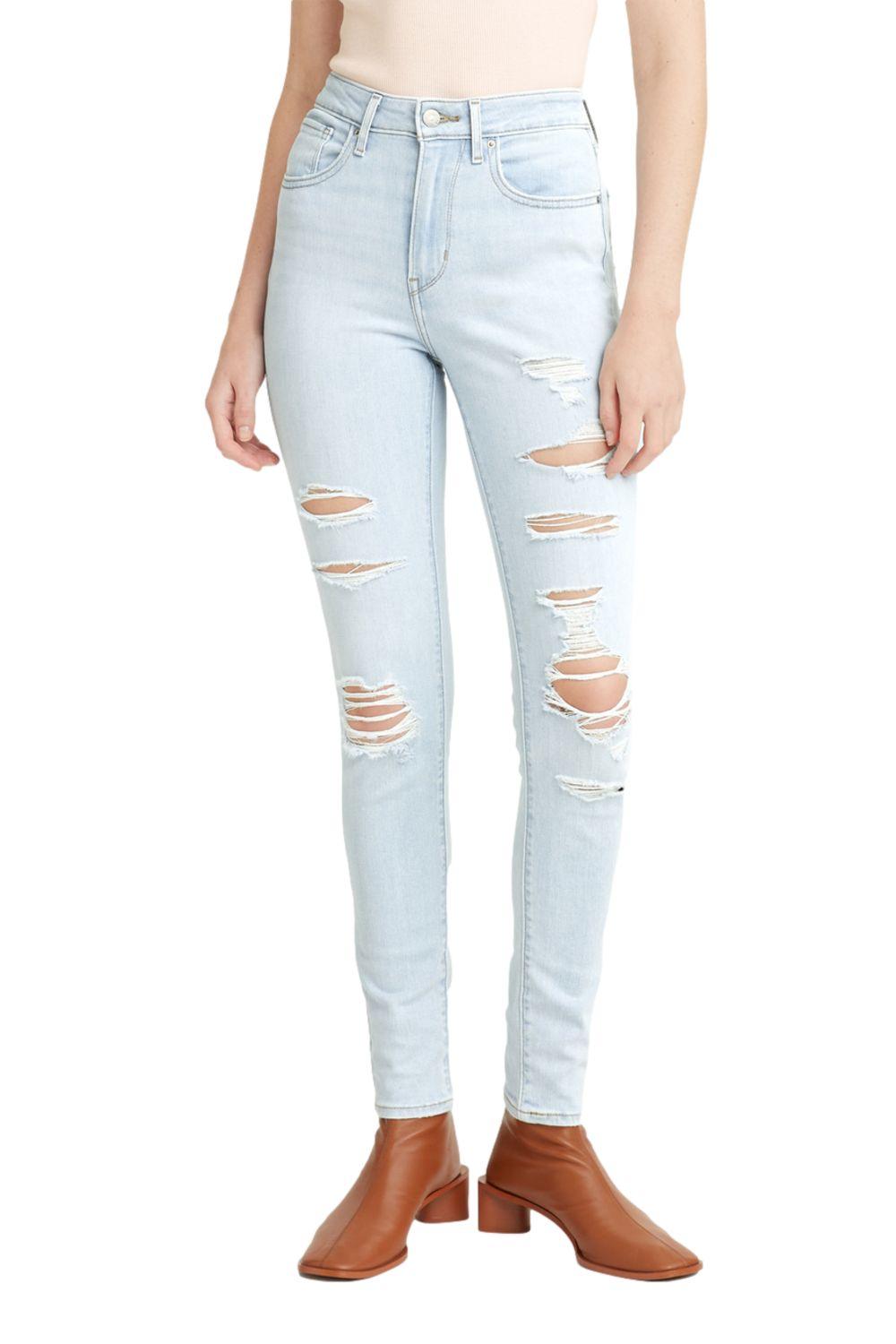 Jeans Mujer 721 HighRise Skinny Azul Claro Levis 18882-0532-0