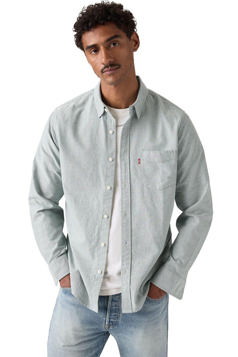 Camisa Hombre Classic 1 Pkt Standard Verde Levis 85748-0410-2