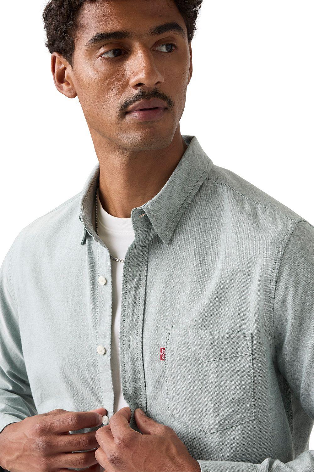 Camisa Hombre Classic 1 Pkt Standard Verde Levis 85748-0410-3