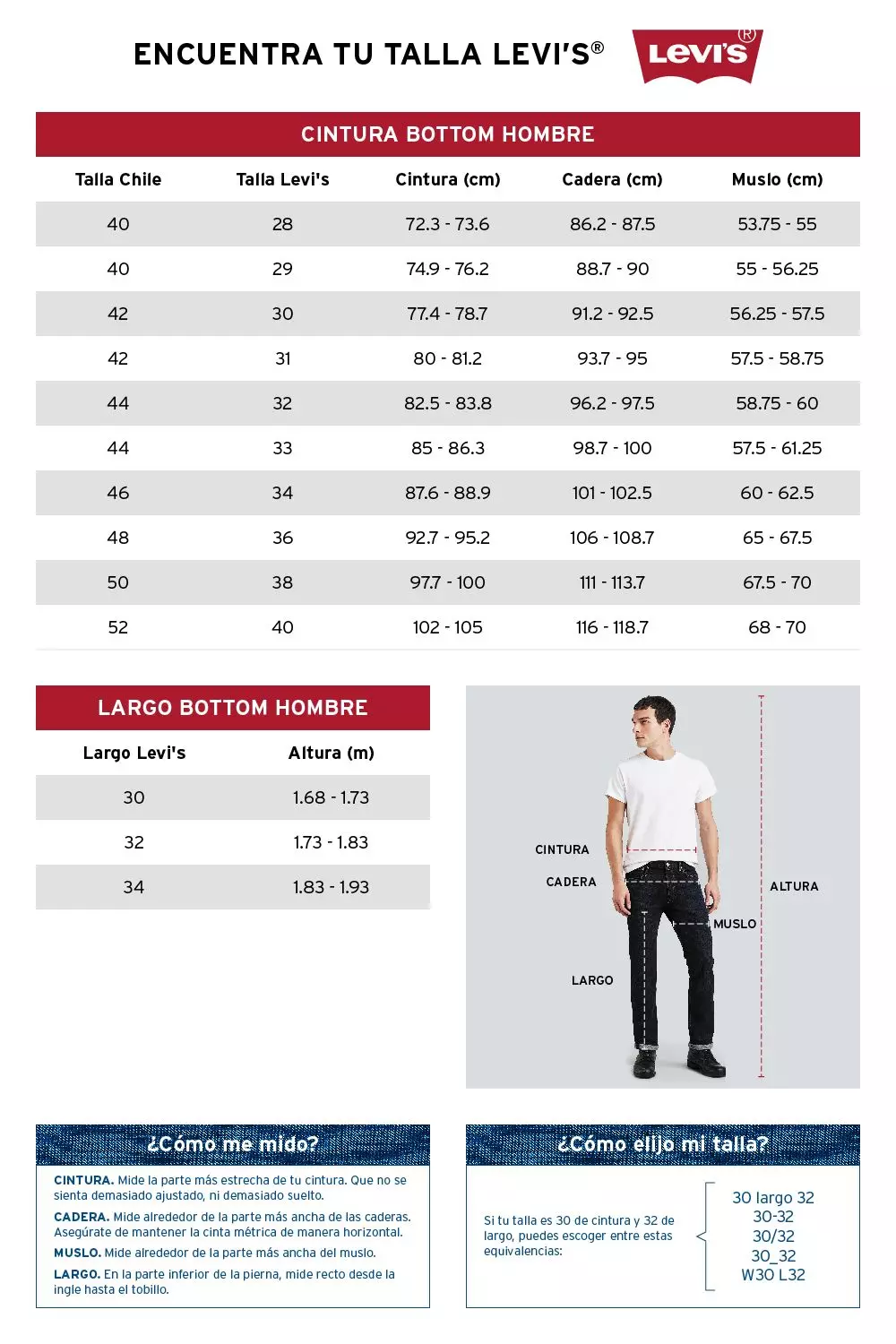 Jeans Hombre 502 Taper Azul Levis 29507-1317-4