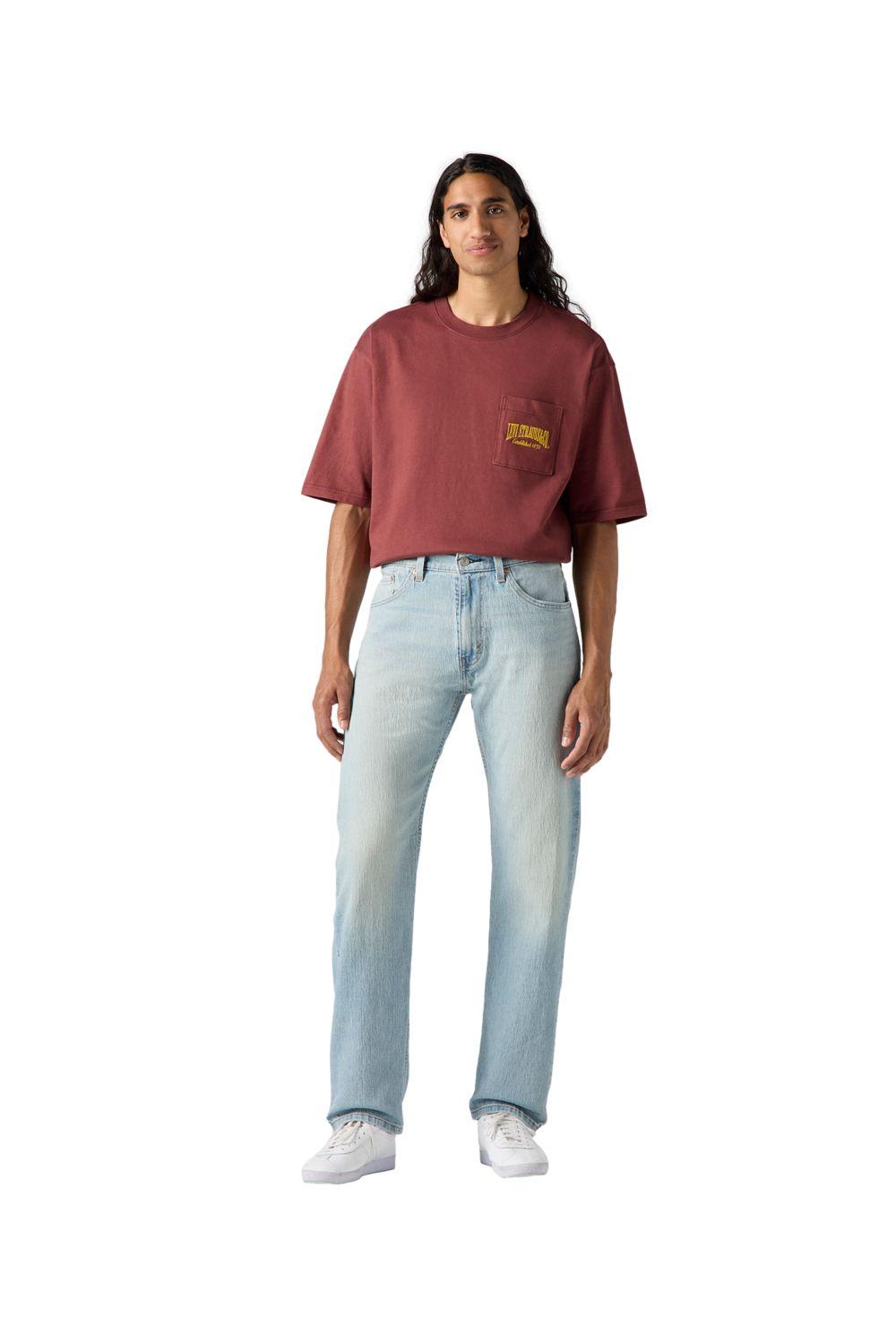 Jeans Hombre 505 Regular Celeste Levis 00505-3075-3