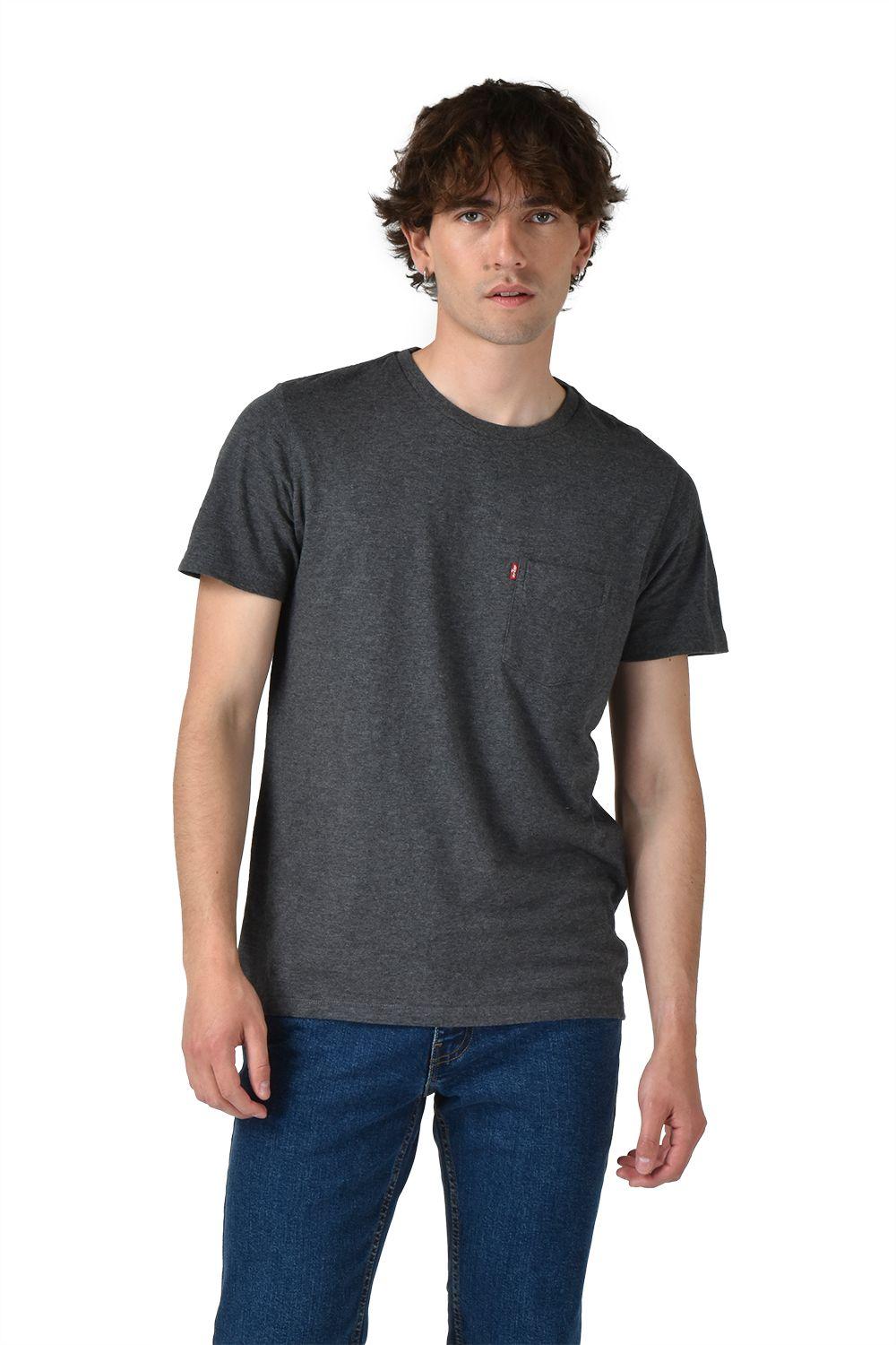 Polera Hombre Classic Pocket Tee Gris Levis 19342-0472-2