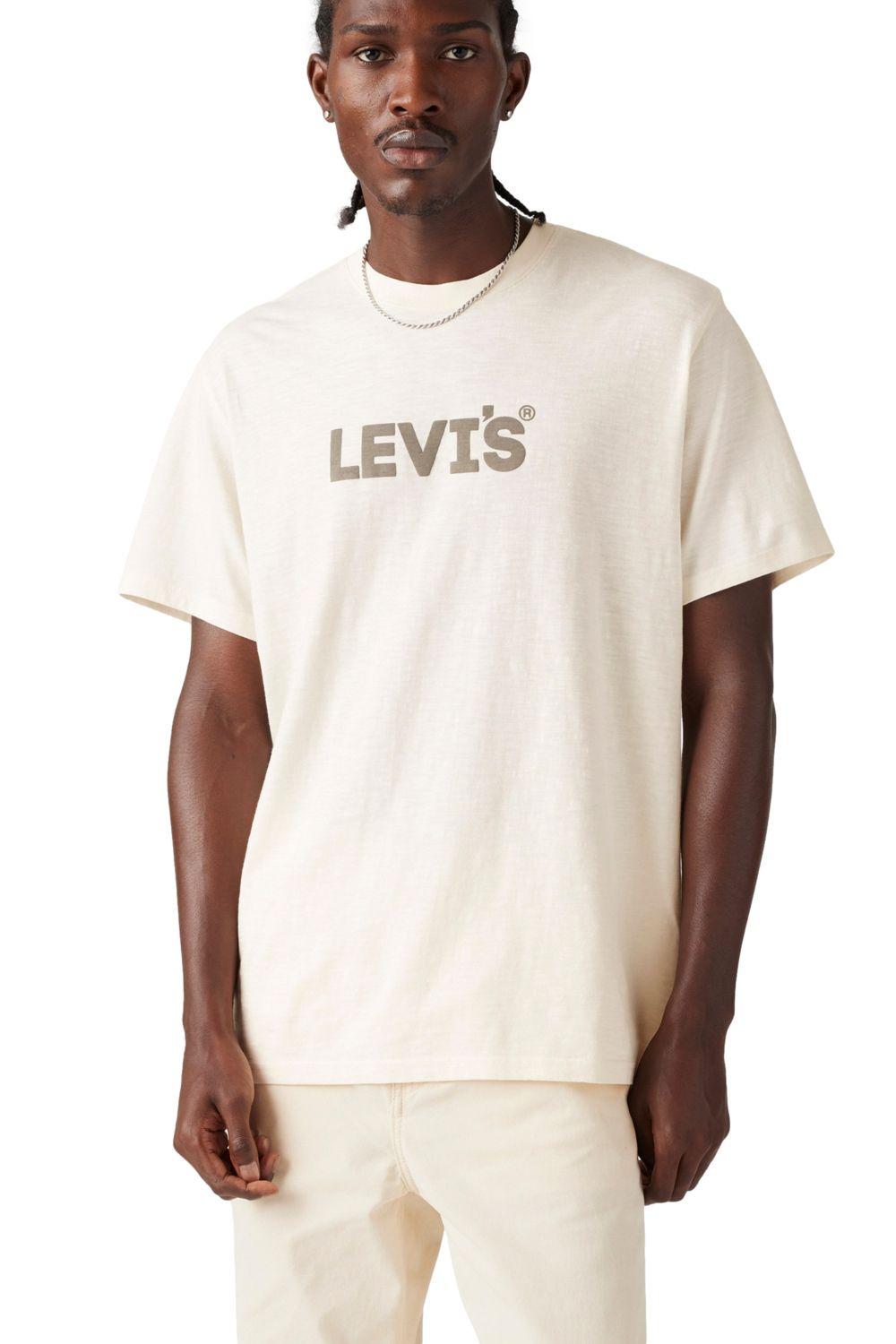 Polera Hombre Ss Relaxed Fit Tee Beige Levis 16143-1828-2