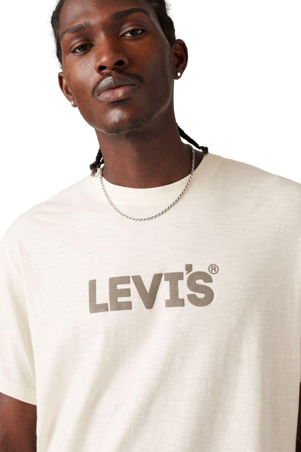 Polera Hombre Ss Relaxed Fit Tee Beige Levis 16143-1828-3