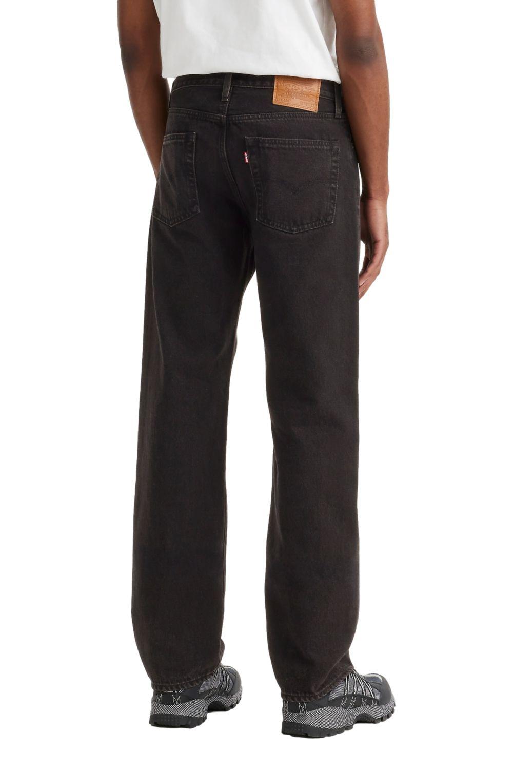 Jeans Hombre 555 Relaxed Straight Negro Levis 000LO-0002-2