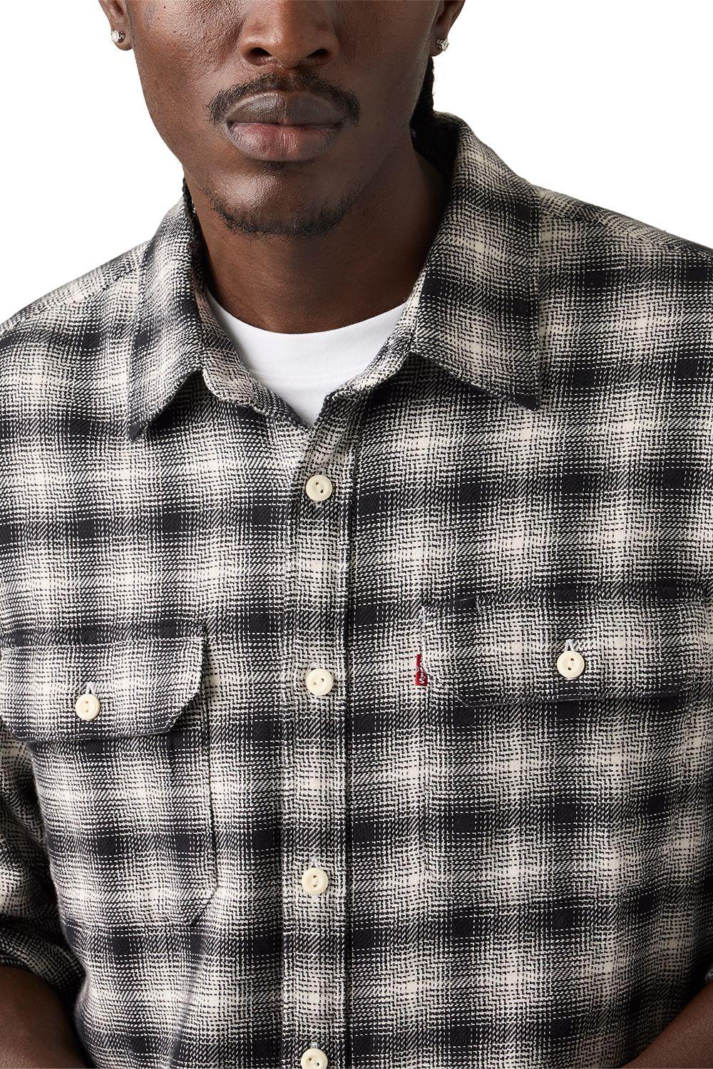 Camisa Hombre Jackson Worker Gris Levis 19573-0294-3