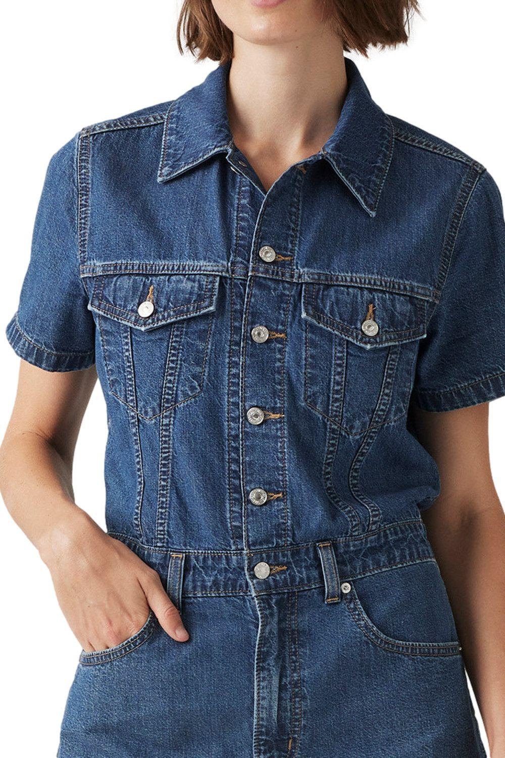 Enterito Mujer Romper Azul Levis 001WY-0003-2