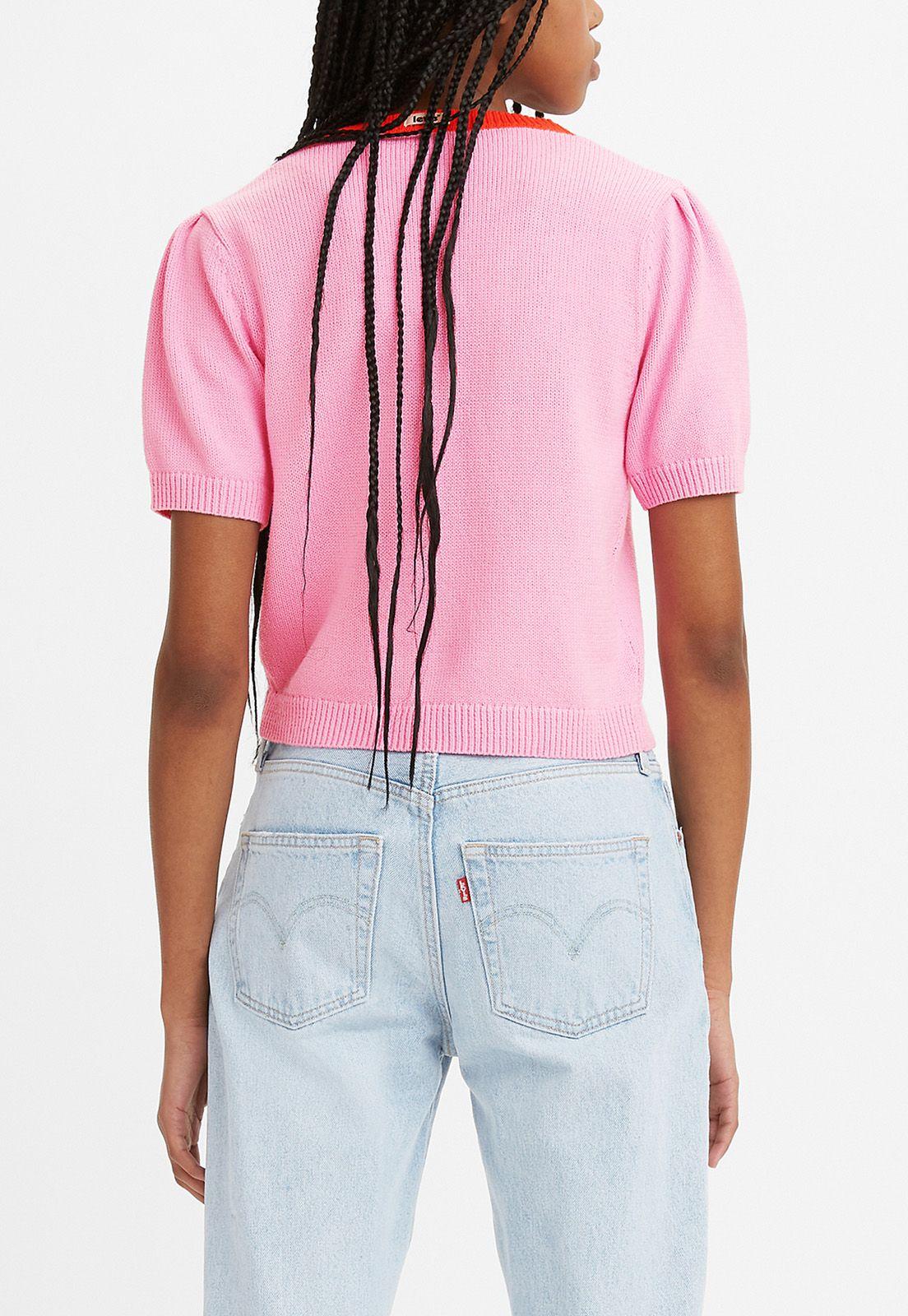 Sweater Mujer Liso Rosado Levis A3239-0000-1