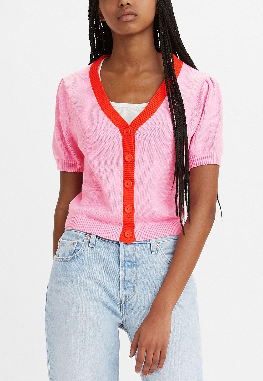 Sweater Mujer Liso Rosado Levis A3239-0000-0