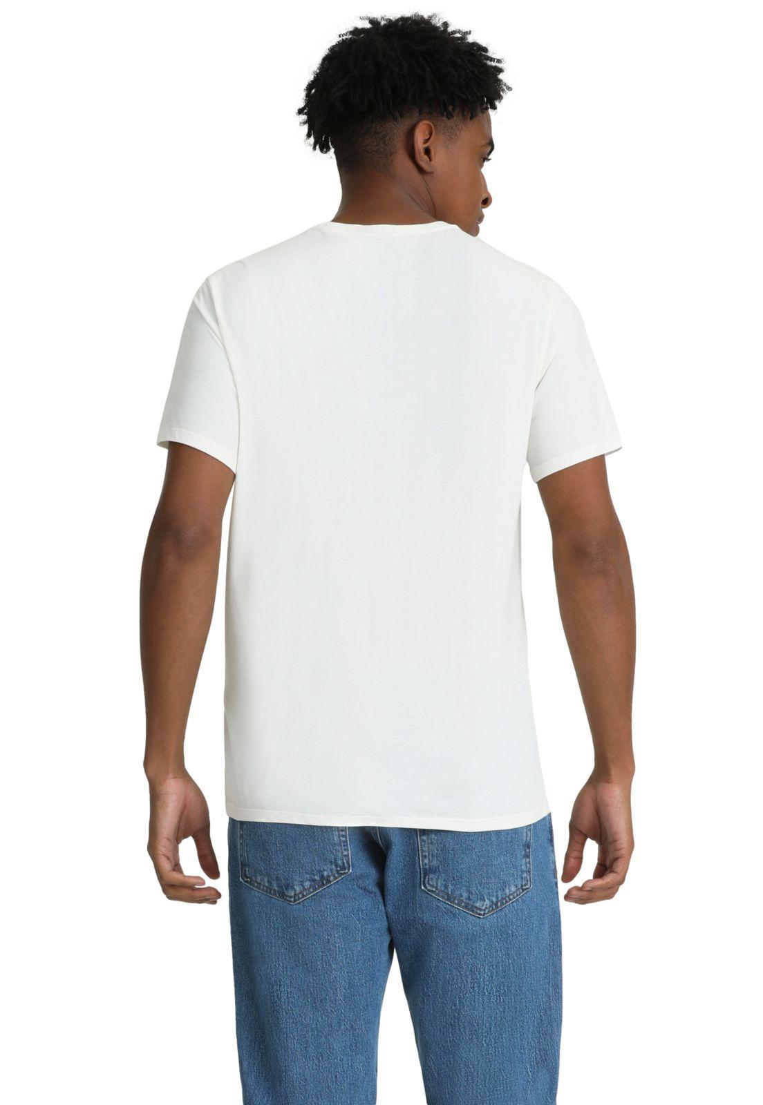 Polera Hombre Pocket Tee Regular Fit Blanco A1813-0012-2