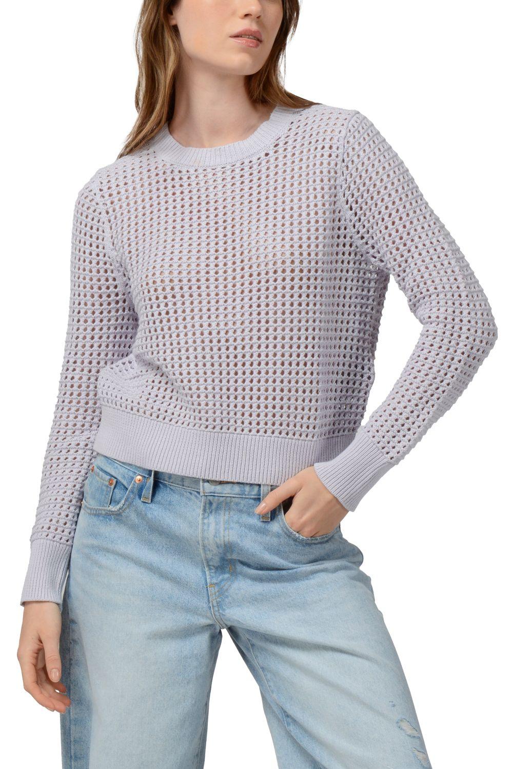 Chaleco Mujer Crochet Manga Larga Lila Levis A8889-0003-3