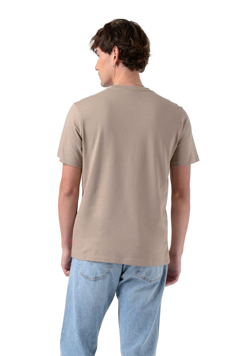 Polera Hombre Graphic Crewneck Tee Café Levis 22491-1956-2