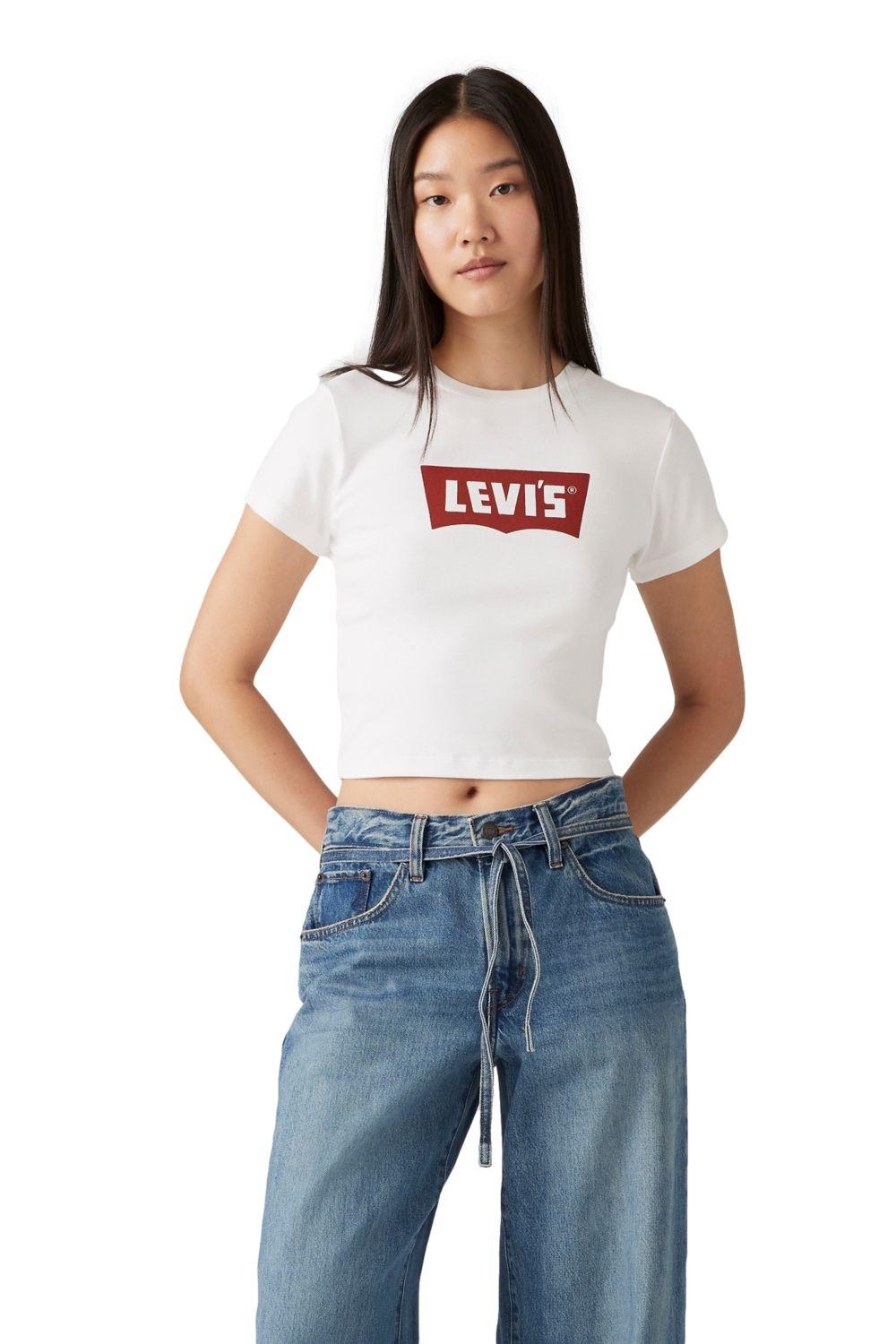 Polera Mujer Sporty Tee Blanco Levis A8798-0029-0