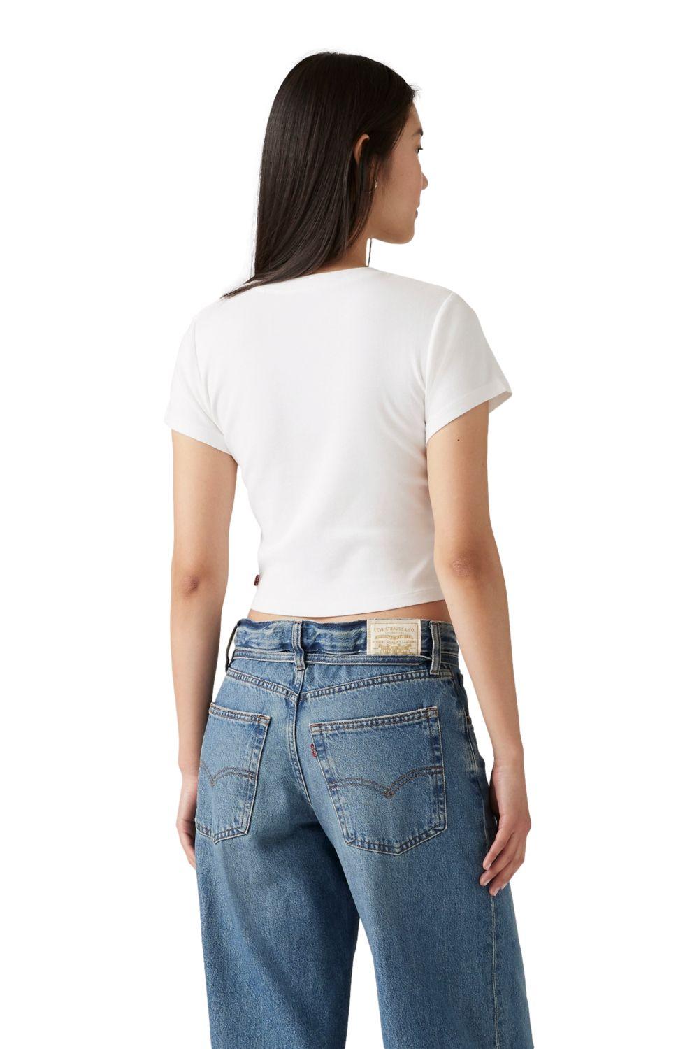 Polera Mujer Sporty Tee Blanco Levis A8798-0029-1