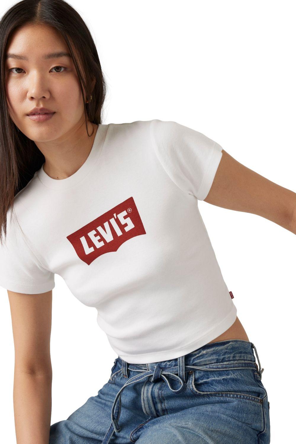 Polera Mujer Sporty Tee Blanco Levis A8798-0029-2