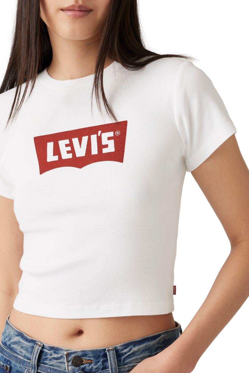 Polera Mujer Sporty Tee Blanco Levis A8798-0029-3