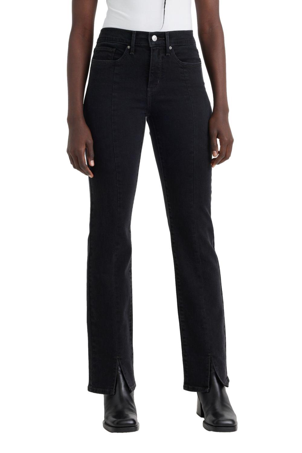 Jeans Mujer 314 Shp Seamed Straight Negro Levis A7402-0000-0