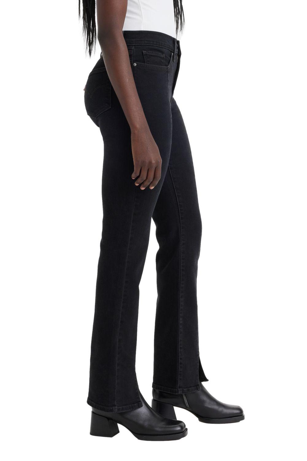Jeans Mujer 314 Shp Seamed Straight Negro Levis A7402-0000-1