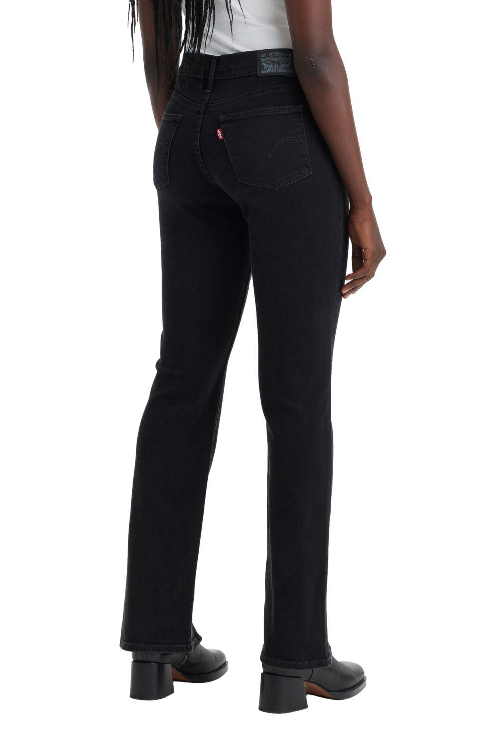 Jeans Mujer 314 Shp Seamed Straight Negro Levis A7402-0000-2