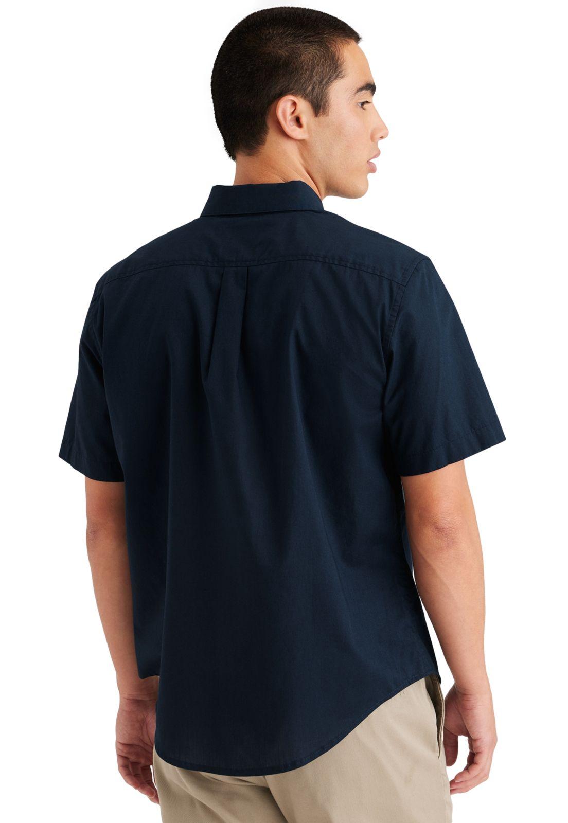 Camisa Hombre Signature SS Classic Fit Azul Marino A6933-0008-2