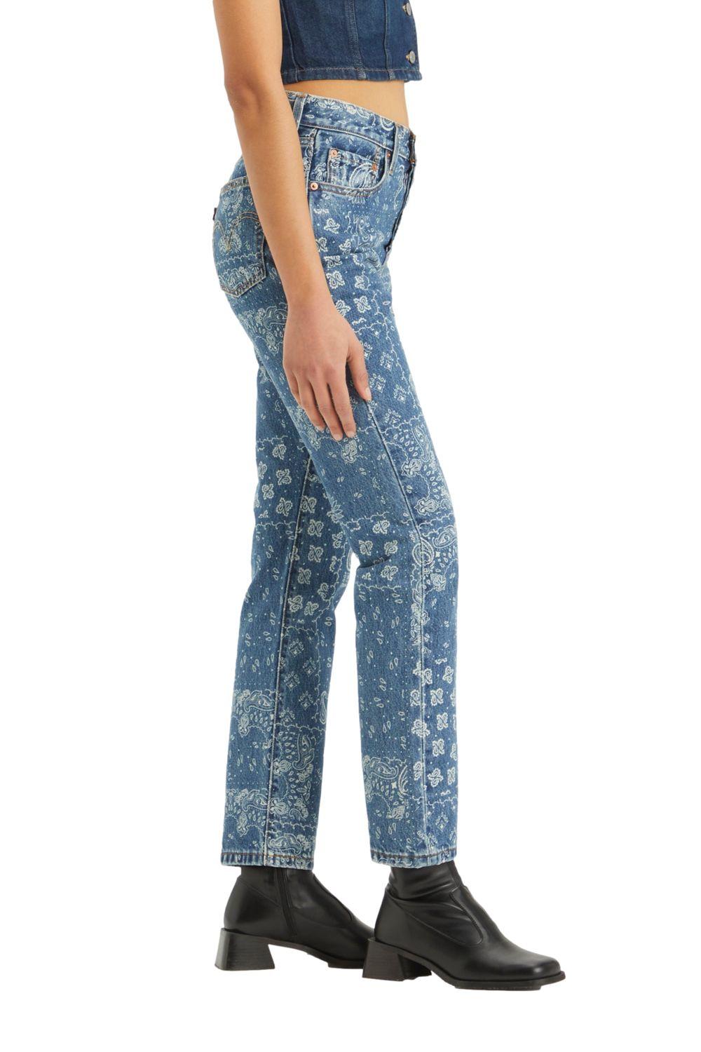 Jeans Mujer 501 Azul Levis 12501-0552-1