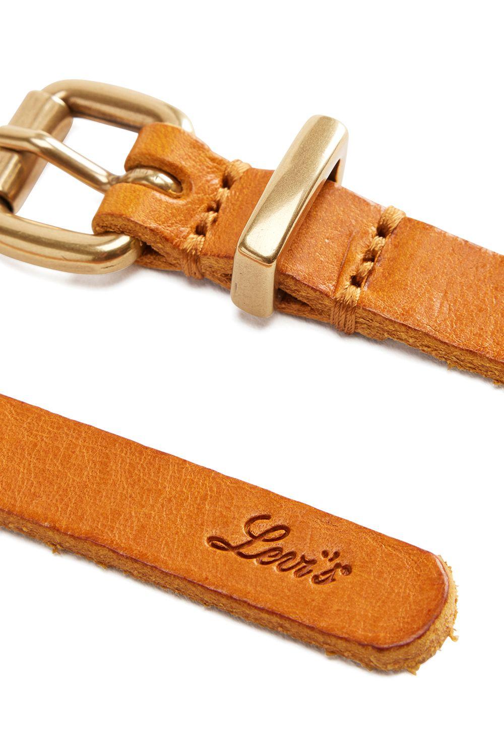 Cinturón Mujer Dillon Narrow Belt Café Levis 005BX-0001-2