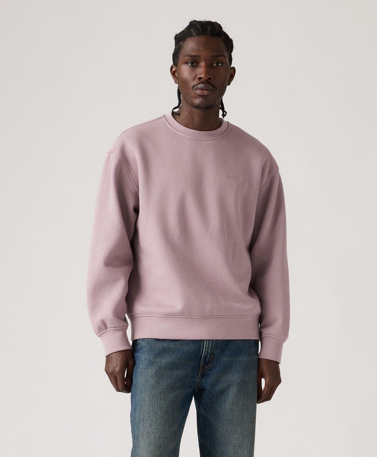 Polerón Hombre Sweats Crew Rosado Levis A1572-0133-0