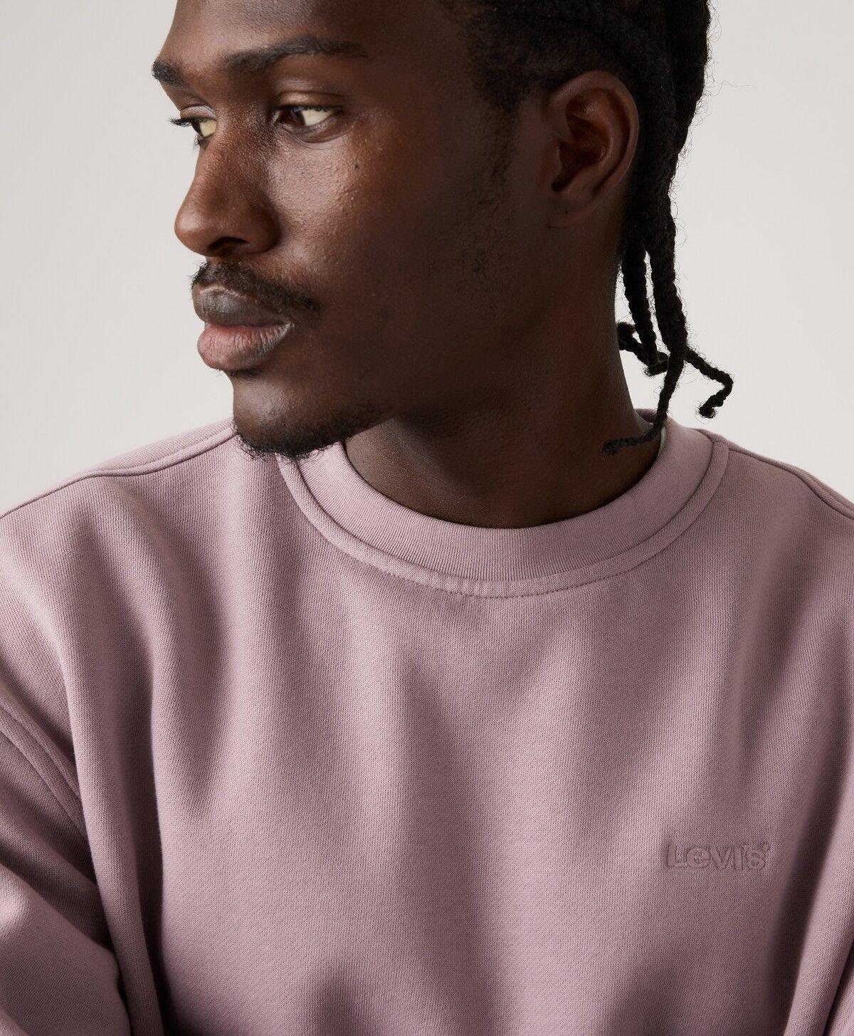 Polerón Hombre Sweats Crew Rosado Levis A1572-0133-3