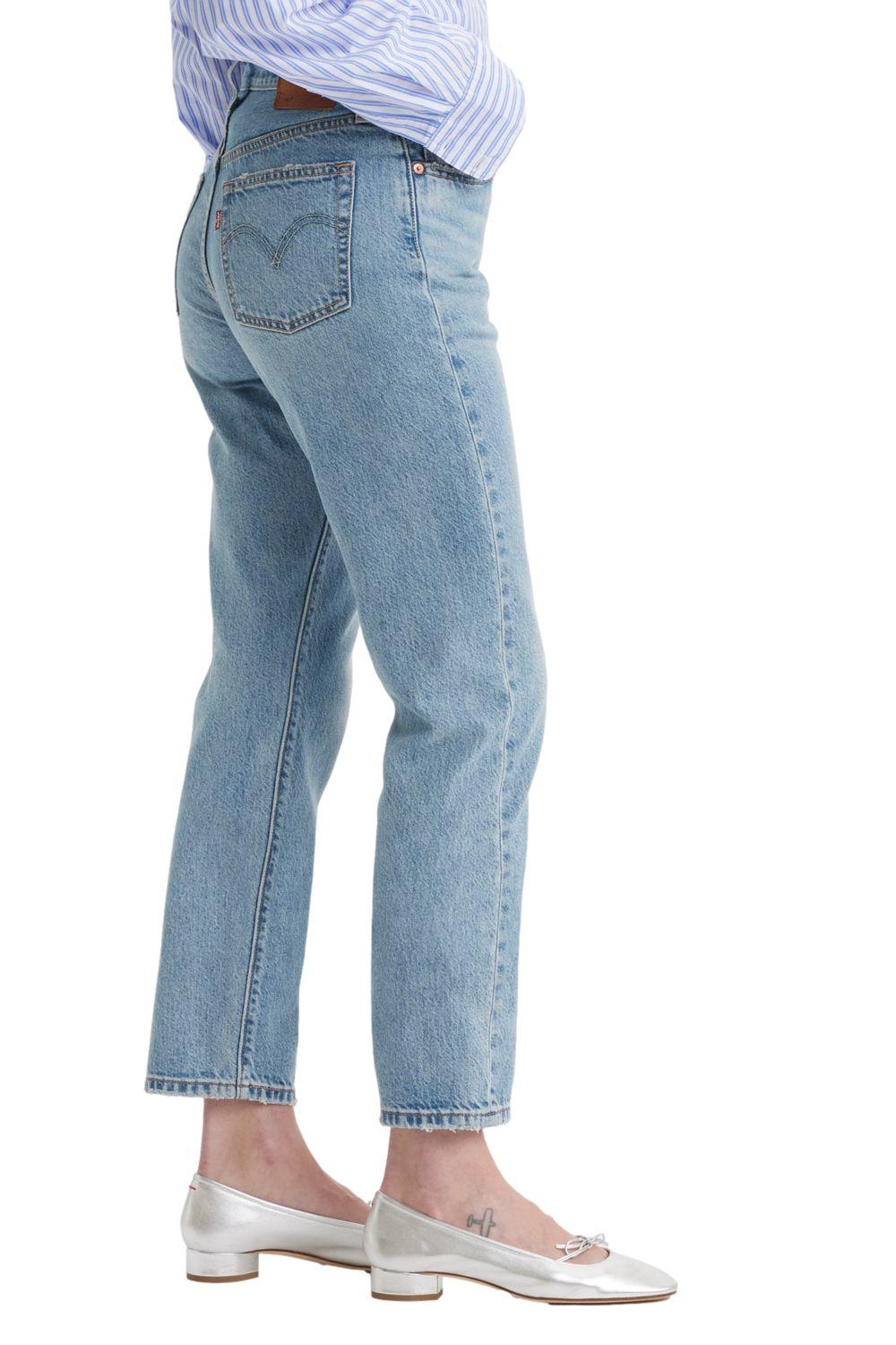 Jeans Mujer 501 Crop Lightweight Celeste Levis A8746-0002-1