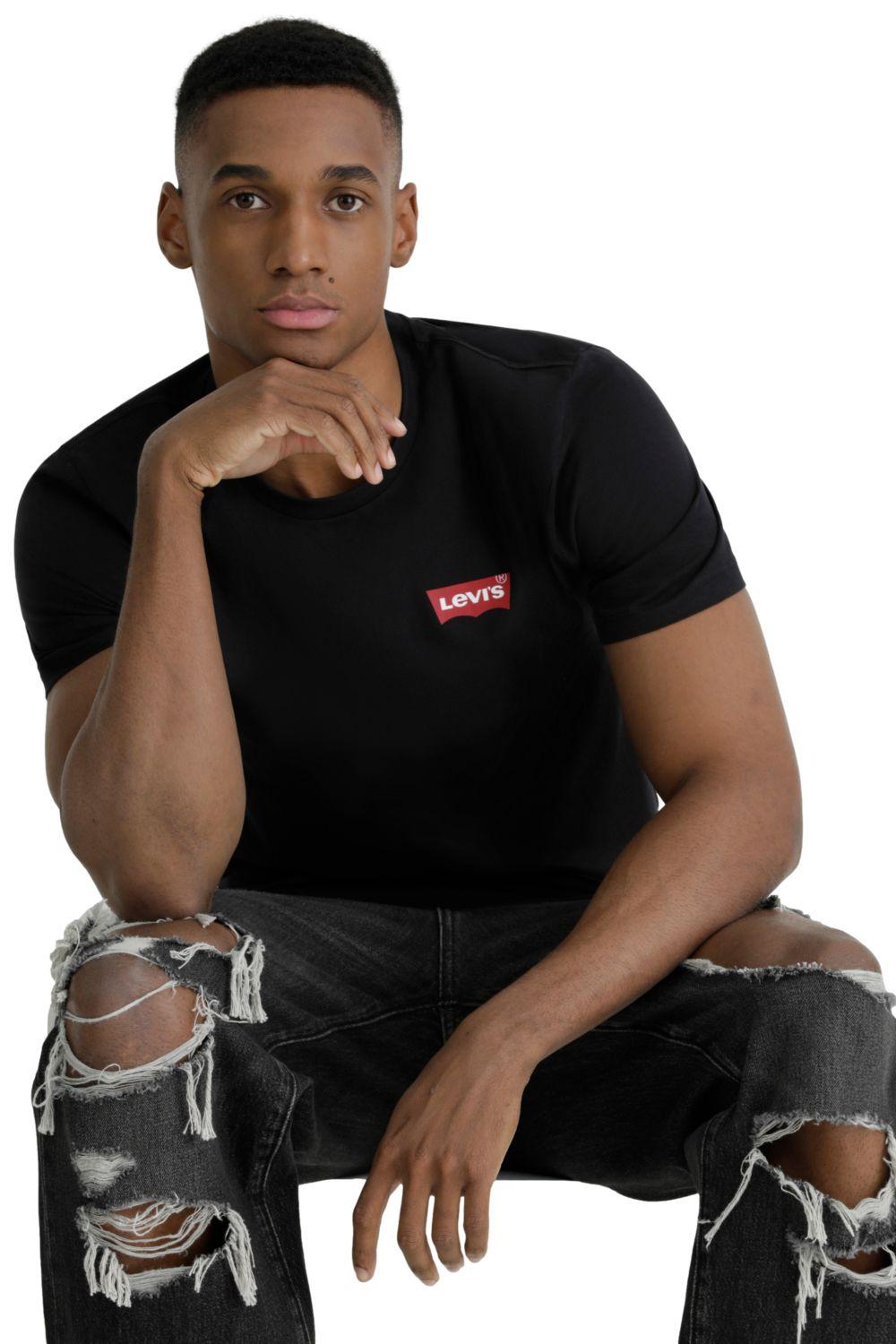 Polera Hombre Regular Fit Negro Levis 56195-0930-4